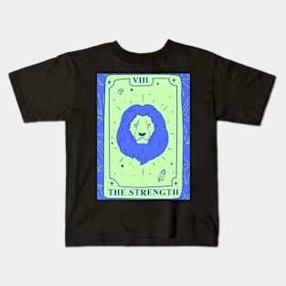 The Emperor Tarot Card and Crystals Graphic Kids T-Shirt